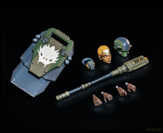 Cosmic Legions: OxKrewe Book Two Harrow Zone Actionfigur Jobara Kee 18 cm