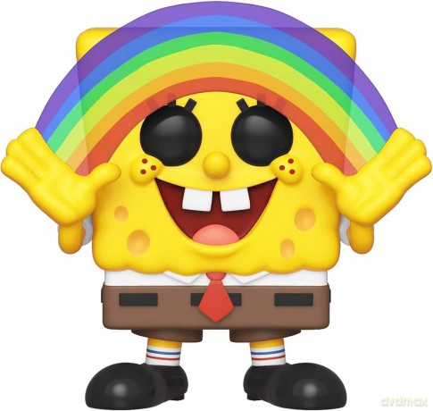 SpongeBob SquarePants POP! Vinyl Figure SpongeBob Rainbow 9 cm