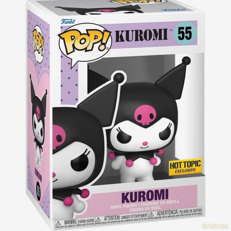 Sanrio POP! Animation Vinyl Figure Hooded Kuromi 9 cm