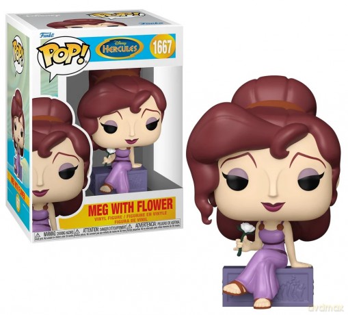 Hercules 25th Anniversary POP! Movies Vinyl Figure Meg with Flower 9 cm