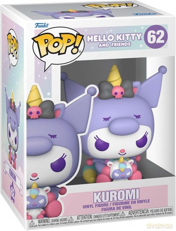 Hello Kitty and Friends POP! Sanrio Vinyl Figure Kuromi 9 cm