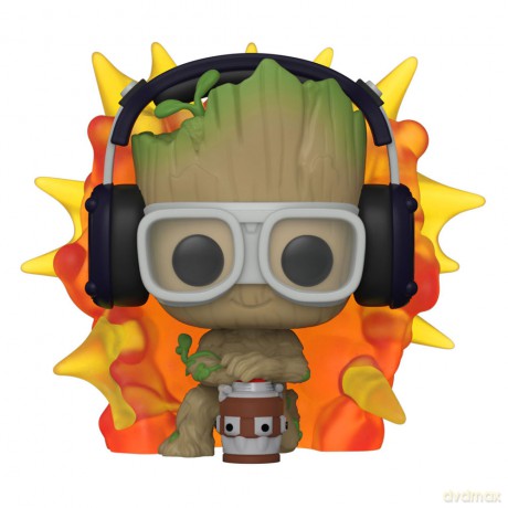 I Am Groot POP! Vinyl Figure Groot w/ detonator 9 cm