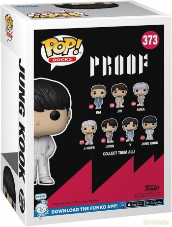 BTS POP! Rocks Vinyl Figure Jung Kook 9 cm
