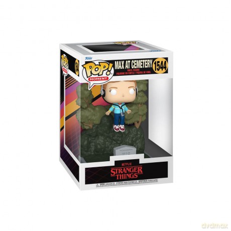 Stranger Things POP Moments Deluxe Vinyl Figures Max at Cemetery 9 cm