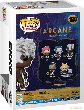 Arcane League of Legends POP! Vinyl Figure Ekko 9 cm