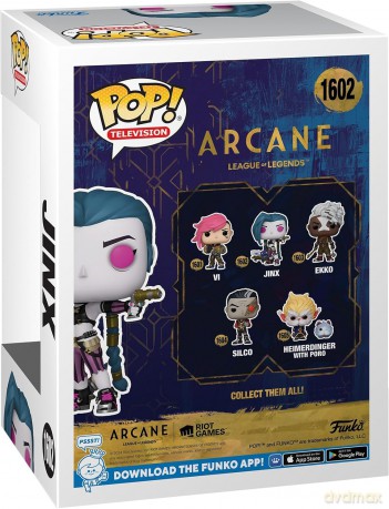 Arcane League of Legends POP! Vinyl Figure Jinx 9 cm