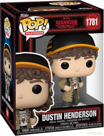 Stranger Things POP! Television Vinyl Figures Dustin Henderson 9 cm