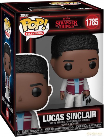 Stranger Things POP! Television Vinyl Figures Lucas Sinclair with Boombox 9 cm