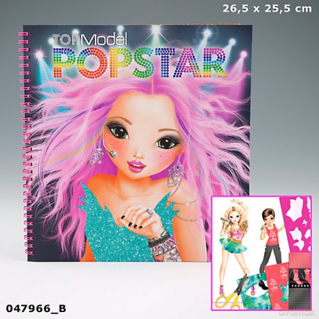 Zestaw Kreatywny Popstar Topmodel (DUET) [ZABAWKA]