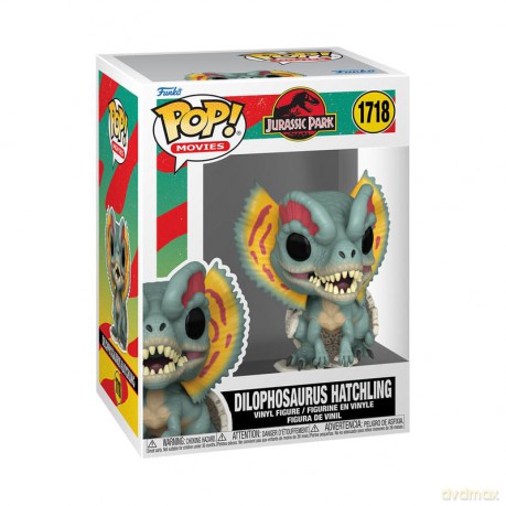 Jurassic Park Hatchling POP! Movies Vinyl Figure Dilophosaurus 9 cm