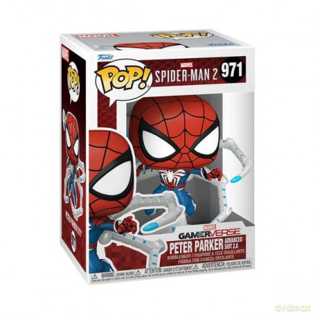Spider-Man 2 POP! Games Vinyl Figure Peter Parker Suit 9 cm