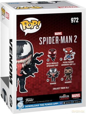 Spider-Man 2 POP! Games Vinyl Figure Venom 9 cm