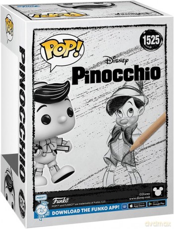 Disney POP! Vinyl Figure Sketched- Pinocchio 9 cm