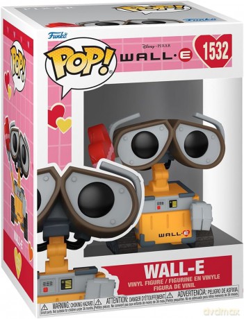 Wall-E Valentines POP! Disney Vinyl Figure Wall-E 9 cm