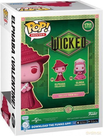 Wicked Valentines POP! Vinyl Figure Elphaba 9 cm