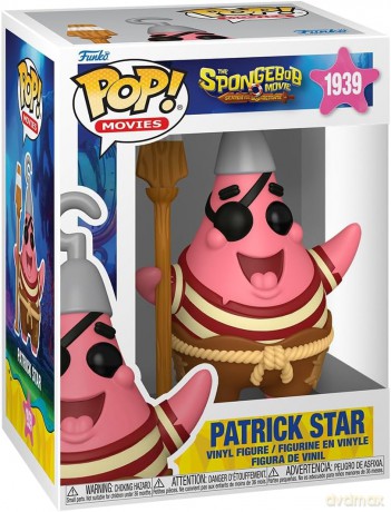 SpongeBob SquarePants POP! Vinyl Figure Patrick Star (Pirate) 9 cm