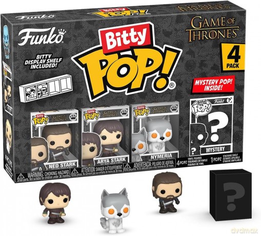 Game of Thrones Bitty POP! Vinyl Figure 4-Pack Ned Stark 2,5 cm