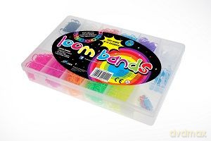 Gumki Loom Bands Zestaw z Krosnem W Kasetce [ZABAWKA]