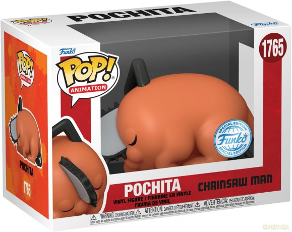 Chainsaw Man POP! Movies Vinyl Figure Sleeping Pochita 9 cm