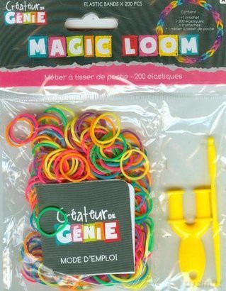 Gumki Loom Bands 200 Szt Mix Kolorów [ZABAWKA]