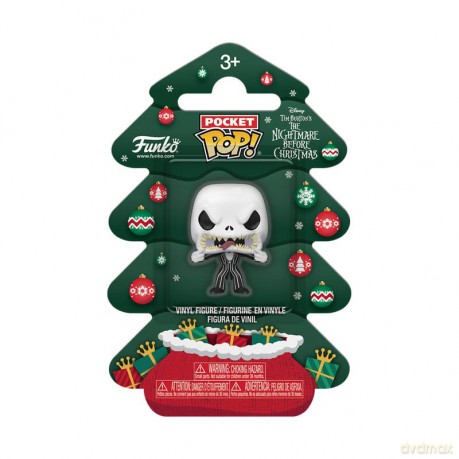 Nightmare before Christmas Holiday 2025 Pocket POP! Vinyl Keychains Jack Tree Holiday Box 4 cm
