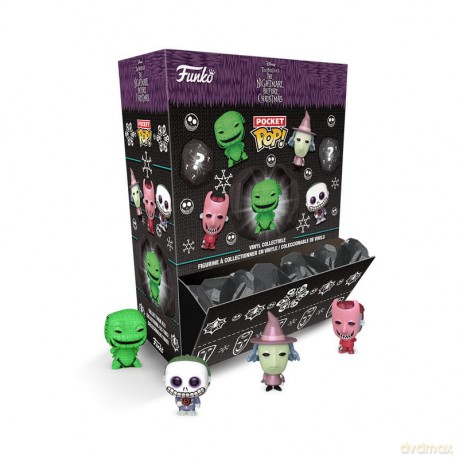 Nightmare before Christmas Pocket POP! Vinyl Figure Coal 4 cm Display (12)