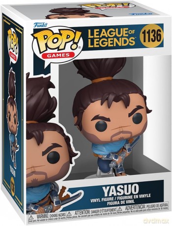 League of Legends POP!&Buddy Games Vinyl Figure Yasuo 9 cm