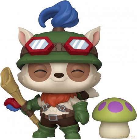 League of Legends POP!&Buddy Games Vinyl Figure Teemo w/Shroom 9 cm