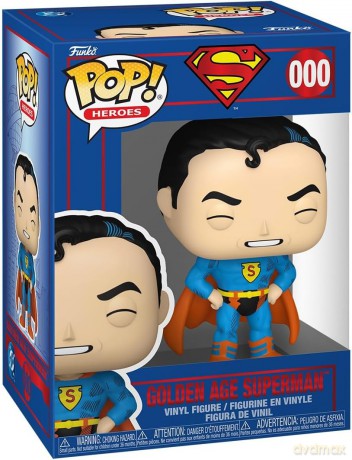 DC Comics POP! Heroes Vinyl Golden Age Superman 9 cm