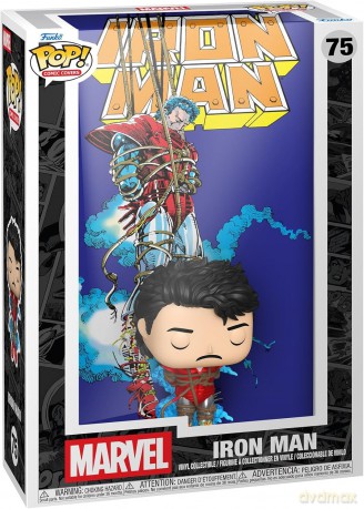 Marvel POP! Comic Cover Vinyl Figure IronMan'68 9 cm