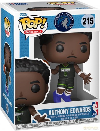 NBA Legends POP! Sports Vinyl Figure Timberwolves- Anthony Edwards 9 cm