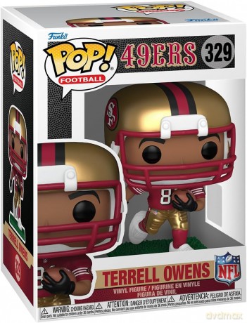 NFL: Legends POP! Sports Vinyl Figure Legends- Terrell Owens(49ers) 9 cm