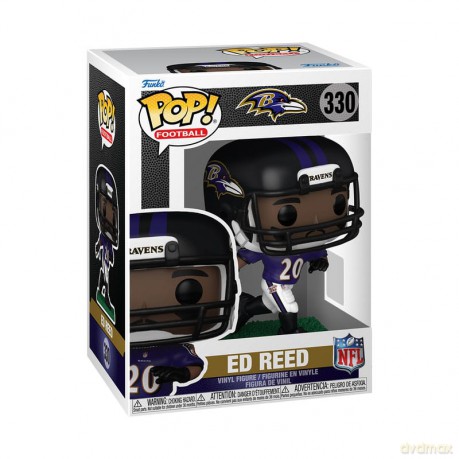 NFL: Legends POP! Sports Vinyl Figure Legends- Ed Reed(Ravens) 9 cm