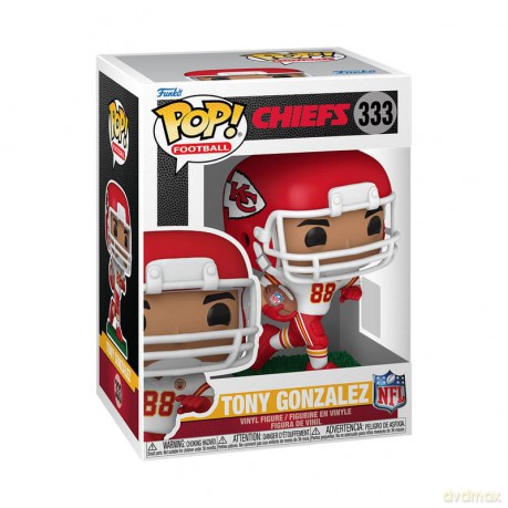 NFL: Legends POP! Sports Vinyl Figure Legends- Tony Gonzalez(Chiefs) 9 cm