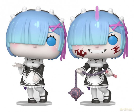 Re:ZERO POP! Animation Vinyl Figure Rem w/CH 9 cm Assortment (6)