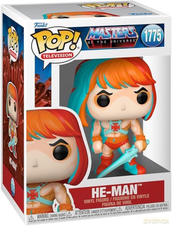 Masters of the Universe POP! Television Vinyl Figure He-Man (Comic Deco) 9 cm