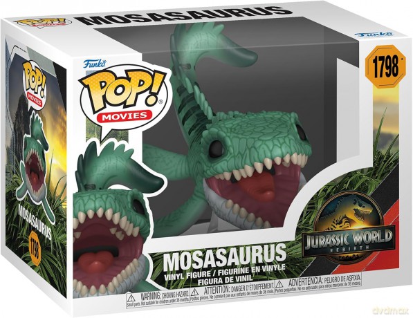 Jurassic World Rebirth POP! Movies Vinyl Figure Mosasaurus 9 cm
