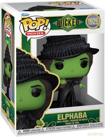 Wicked POP! Vinyl Figure Elphaba with Grimmerie 9 cm