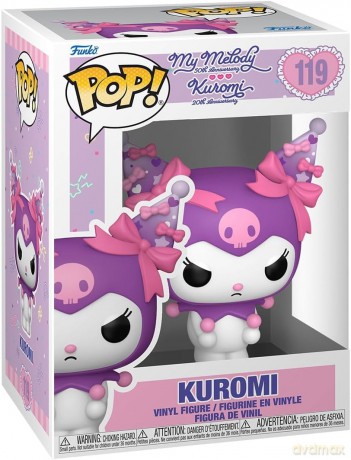 Sanrio POP! Animation Vinyl Figure K/MM- Kuromi Grumpy 9 cm