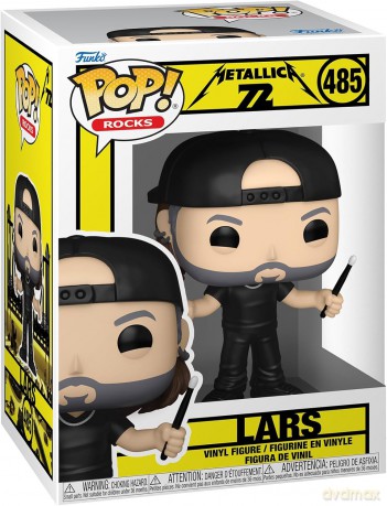 Metallica POP! Rocks Vinyl Figure Lars (72 Seasons) 9 cm