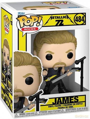 Metallica POP! Rocks Vinyl Figure James (72 Seasons) 9 cm
