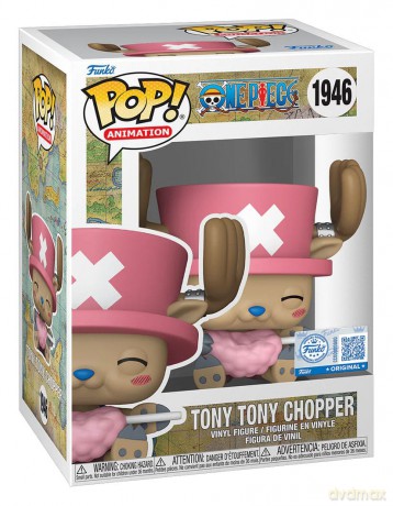 One Piece POP! Animation Vinyl Figure Tony Tony Chopper with Cotton Candy 9 cm