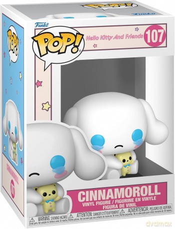 Sanrio POP! Animation Vinyl Figure Hello Kitty - Cinnamoroll(MY) 9 cm