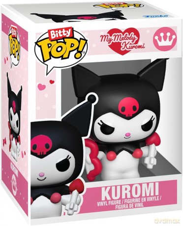 Sanrio Bitty POP! Bouquet Vinyl Figure 2-Pack My Melody & Kuromi (Valentine) 4 cm