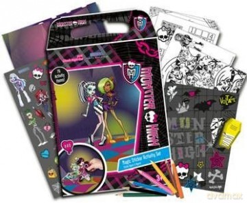Monster High Naklejki [ZABAWKA]