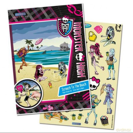 Monster High Naklejki [ZABAWKA]