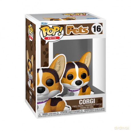 Funko-Legacy POP! Pets Vinyl Figure Corgi 9 cm