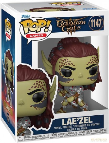 Baldur's Gate 3 POP! Games Vinyl Figure Lae'zel w/Sword 9 cm