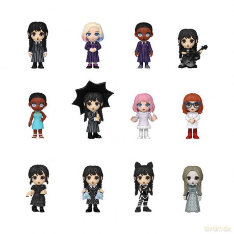 Wednesday Mini Figures PDQ 5 cm Random
