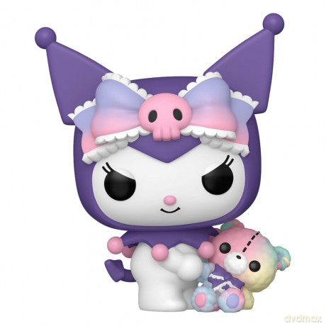 Sanrio POP!&Buddy Animation Vinyl Figures Kuromi w/ Bear 9 cm